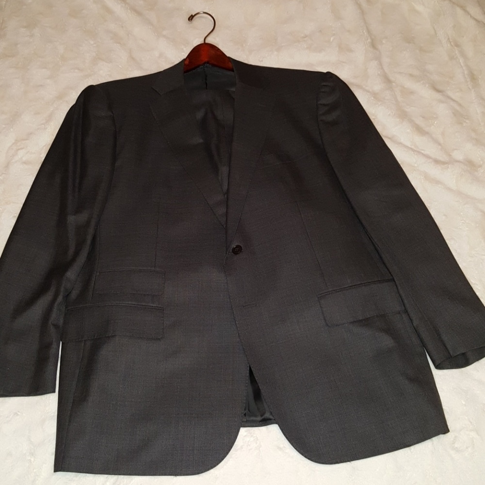 RALPH LAUREN 2 PIECE CHARCOAL GREY SUIT